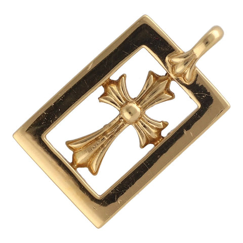 【中古】 CHROME HEARTS クロムハーツ フレームド オープン ベイビーファット チャーム 22K ペンダント ネックレス アクセサリー 16016765 AO 【中古】 CHROME HEARTS クロムハーツ フレームド オープン ベイビーファット チャーム 22K ペンダント ネックレス アクセサリー 16016765 AO