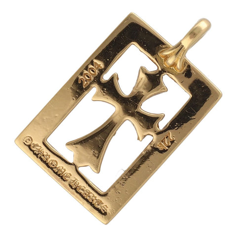 【中古】 CHROME HEARTS クロムハーツ フレームド オープン ベイビーファット チャーム 22K ペンダント ネックレス アクセサリー 16016765 AO 【中古】 CHROME HEARTS クロムハーツ フレームド オープン ベイビーファット チャーム 22K ペンダント ネックレス アクセサリー 16016765 AO