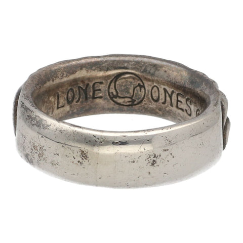 【中古】 LONE-ONES ロンワンズ ラヴ バイト リング ウィズ ダイヤモンド 26号 シルバー 指輪 22016635 RS 【中古】 LONE-ONES ロンワンズ ラヴ バイト リング ウィズ ダイヤモンド 26号 シルバー 指輪 22016635 RS
