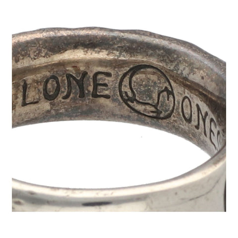 【中古】 LONE-ONES ロンワンズ ラヴ バイト リング ウィズ ダイヤモンド 26号 シルバー 指輪 22016635 RS 【中古】 LONE-ONES ロンワンズ ラヴ バイト リング ウィズ ダイヤモンド 26号 シルバー 指輪 22016635 RS