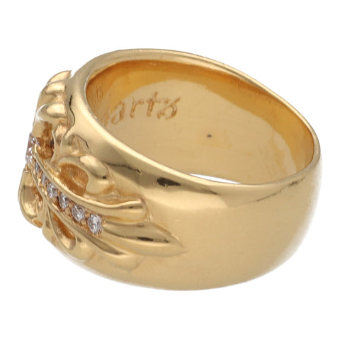 【中古】 CHROME HEARTS クロムハーツ フローラルクロスリング 22K パヴェダイヤ 指輪 アクセサリー ジュエリー メンズ 22022578 AO 【中古】 CHROME HEARTS クロムハーツ フローラルクロスリング 22K パヴェダイヤ 指輪 アクセサリー ジュエリー メンズ 22022578 AO
