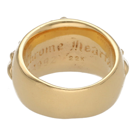 【中古】 CHROME HEARTS クロムハーツ フローラルクロスリング 22K パヴェダイヤ 指輪 アクセサリー ジュエリー メンズ 22022578 AO 【中古】 CHROME HEARTS クロムハーツ フローラルクロスリング 22K パヴェダイヤ 指輪 アクセサリー ジュエリー メンズ 22022578 AO