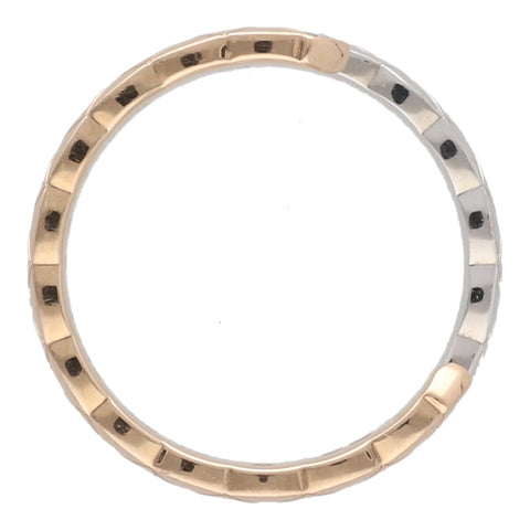 【中古】CHANEL シャネル 指輪 J11971 ココ クラッシュ コレクションリング #52 YG WG 22046178 MK 【中古】CHANEL シャネル 指輪 J11971 ココ クラッシュ コレクションリング #52 YG WG 22046178 MK