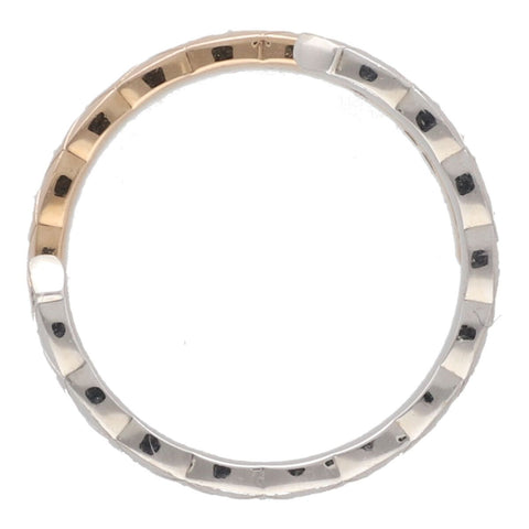 【中古】CHANEL シャネル 指輪 J11971 ココ クラッシュ コレクションリング #52 YG WG 22046178 MK 【中古】CHANEL シャネル 指輪 J11971 ココ クラッシュ コレクションリング #52 YG WG 22046178 MK