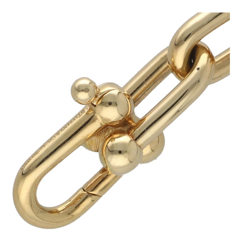 【中古】 Tiffany & Co. ティファニー ハードウェア ミディアム リンク ブレスレット Au750 イエローゴールド K18 YG 22046218 RS 【中古】 Tiffany & Co. ティファニー ハードウェア ミディアム リンク ブレスレット Au750 イエローゴールド K18 YG 22046218 RS