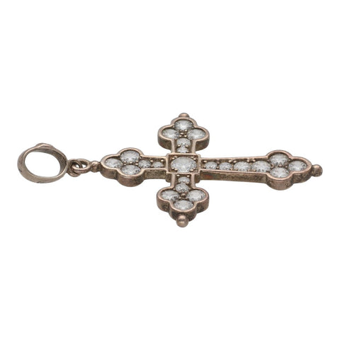 【中古】 Loree Rodkin ローリーロドキン ラージ ゴシッククロス ペンダント L 925 シルバー ジルコニア ネックレス トップ チャーム 23003586 RS 【中古】 Loree Rodkin ローリーロドキン ラージ ゴシッククロス ペンダント L 925 シルバー ジルコニア ネックレス トップ チャーム 23003586 RS