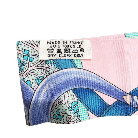 【中古】 HERMES エルメス レディーススカーフ ツイリー ベルト柄 23005204 YM 【中古】 HERMES エルメス レディーススカーフ ツイリー ベルト柄 23005204 YM