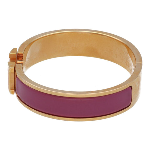 【中古】 HERMES エルメス クリッククラック PM ピンク ピンクゴールド バングル ブレスレット 23007446 RS 【中古】 HERMES エルメス クリッククラック PM ピンク ピンクゴールド バングル ブレスレット 23007446 RS