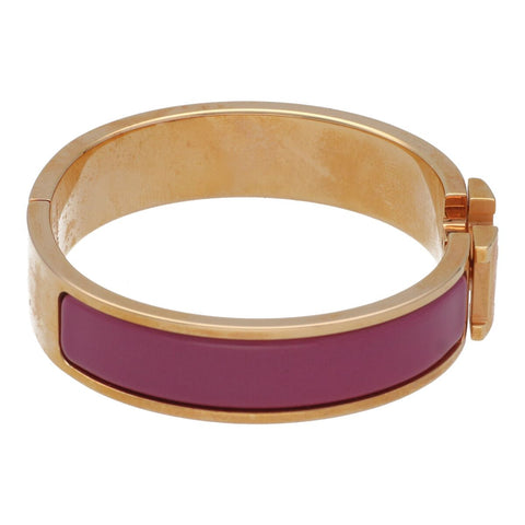 【中古】 HERMES エルメス クリッククラック PM ピンク ピンクゴールド バングル ブレスレット 23007446 RS 【中古】 HERMES エルメス クリッククラック PM ピンク ピンクゴールド バングル ブレスレット 23007446 RS