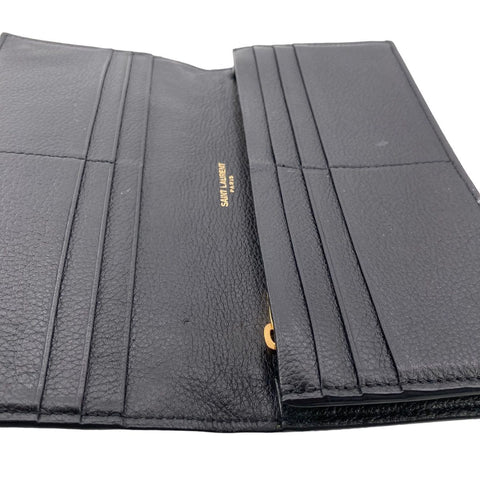 【中古】 Saint Laurent サンローラン タイニーモノグラム コンチネンタルウォレット メンズ長財布 635542 黒 メンズ 23020075 AS 【中古】 Saint Laurent サンローラン タイニーモノグラム コンチネンタルウォレット メンズ長財布 635542 黒 メンズ 23020075 AS