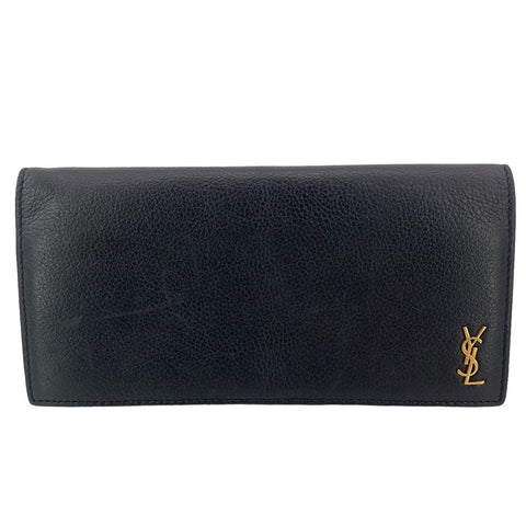 【中古】 Saint Laurent サンローラン タイニーモノグラム コンチネンタルウォレット メンズ長財布 635542 黒 メンズ 23020075 AS 【中古】 Saint Laurent サンローラン タイニーモノグラム コンチネンタルウォレット メンズ長財布 635542 黒 メンズ 23020075 AS