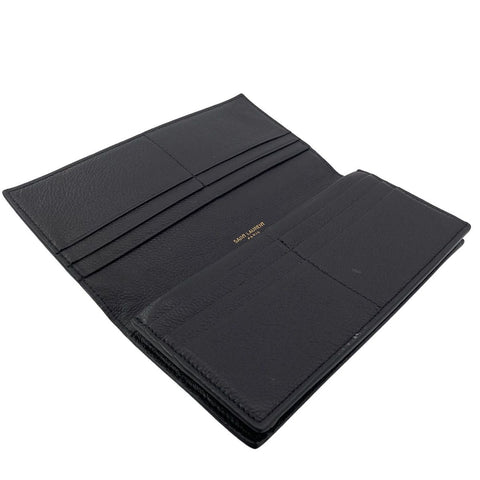 【中古】 Saint Laurent サンローラン タイニーモノグラム コンチネンタルウォレット メンズ長財布 635542 黒 メンズ 23020075 AS 【中古】 Saint Laurent サンローラン タイニーモノグラム コンチネンタルウォレット メンズ長財布 635542 黒 メンズ 23020075 AS