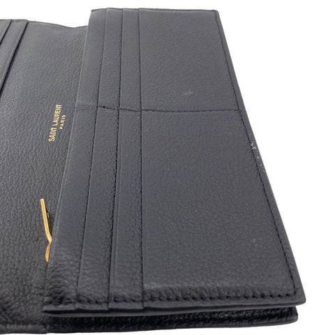 【中古】 Saint Laurent サンローラン タイニーモノグラム コンチネンタルウォレット メンズ長財布 635542 黒 メンズ 23020075 AS 【中古】 Saint Laurent サンローラン タイニーモノグラム コンチネンタルウォレット メンズ長財布 635542 黒 メンズ 23020075 AS