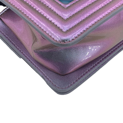 【中古】 CHANEL シャネル ボーイシャネル20 チェーンショルダー パテントレザー ココマーク エナメル バッグ 25番台 ギャラ レディース マトラッセ 23021731 AO 【中古】 CHANEL シャネル ボーイシャネル20 チェーンショルダー パテントレザー ココマーク エナメル バッグ 25番台 ギャラ レディース マトラッセ 23021731 AO