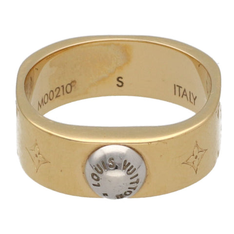 【中古】 LOUIS VUITTON ルイヴィトン リング・ナノグラム M00210 ゴールド モノグラム 指輪 23025765 DS 【中古】 LOUIS VUITTON ルイヴィトン リング・ナノグラム M00210 ゴールド モノグラム 指輪 23025765 DS