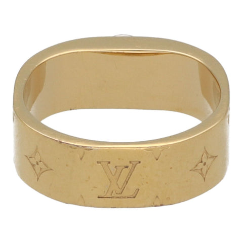 【中古】 LOUIS VUITTON ルイヴィトン リング・ナノグラム M00210 ゴールド モノグラム 指輪 23025765 DS 【中古】 LOUIS VUITTON ルイヴィトン リング・ナノグラム M00210 ゴールド モノグラム 指輪 23025765 DS