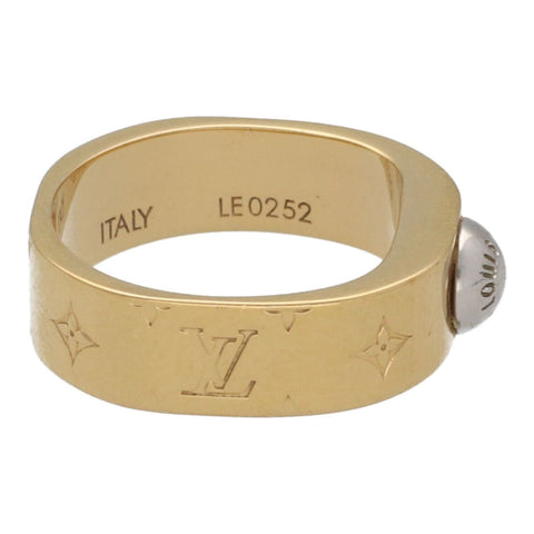 【中古】 LOUIS VUITTON ルイヴィトン リング・ナノグラム M00210 ゴールド モノグラム 指輪 23025765 DS 【中古】 LOUIS VUITTON ルイヴィトン リング・ナノグラム M00210 ゴールド モノグラム 指輪 23025765 DS