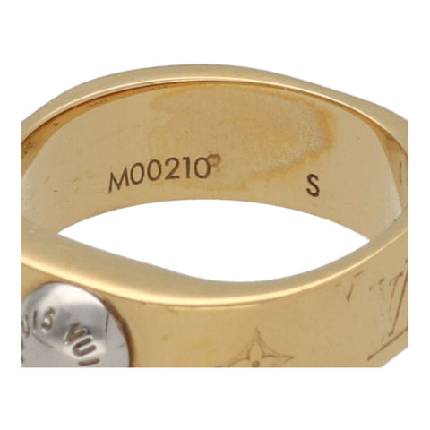 【中古】 LOUIS VUITTON ルイヴィトン リング・ナノグラム M00210 ゴールド モノグラム 指輪 23025765 DS 【中古】 LOUIS VUITTON ルイヴィトン リング・ナノグラム M00210 ゴールド モノグラム 指輪 23025765 DS