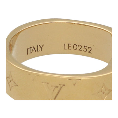 【中古】 LOUIS VUITTON ルイヴィトン リング・ナノグラム M00210 ゴールド モノグラム 指輪 23025765 DS 【中古】 LOUIS VUITTON ルイヴィトン リング・ナノグラム M00210 ゴールド モノグラム 指輪 23025765 DS