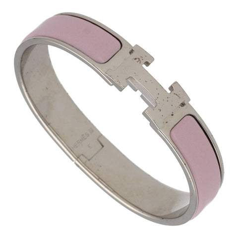 【中古】 HERMES エルメス クリッククラック PM ピンク シルバー バングル ブレスレット 23027571 RS 【中古】 HERMES エルメス クリッククラック PM ピンク シルバー バングル ブレスレット 23027571 RS