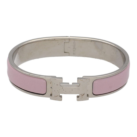 【中古】 HERMES エルメス クリッククラック PM ピンク シルバー バングル ブレスレット 23027571 RS 【中古】 HERMES エルメス クリッククラック PM ピンク シルバー バングル ブレスレット 23027571 RS