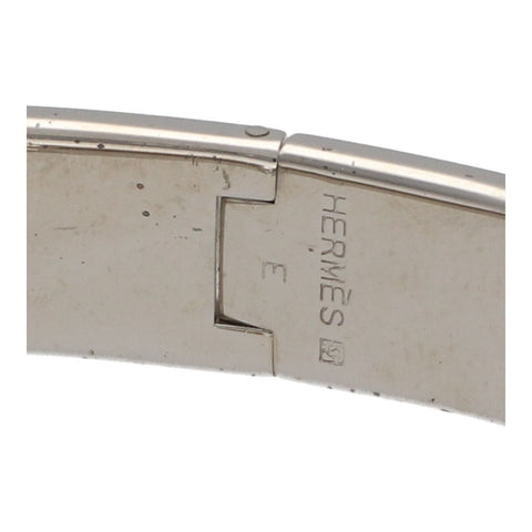 【中古】 HERMES エルメス クリッククラック PM ピンク シルバー バングル ブレスレット 23027571 RS 【中古】 HERMES エルメス クリッククラック PM ピンク シルバー バングル ブレスレット 23027571 RS