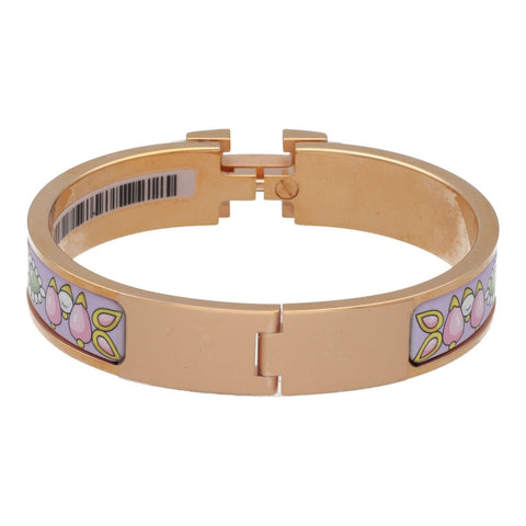 【中古】 HERMES エルメス クリッククラック PM マハラジャの装身具 ピンクゴールド パープル マルチカラー バングル ブレスレット 23027658 RS 【中古】 HERMES エルメス クリッククラック PM マハラジャの装身具 ピンクゴールド パープル マルチカラー バングル ブレスレット 23027658 RS