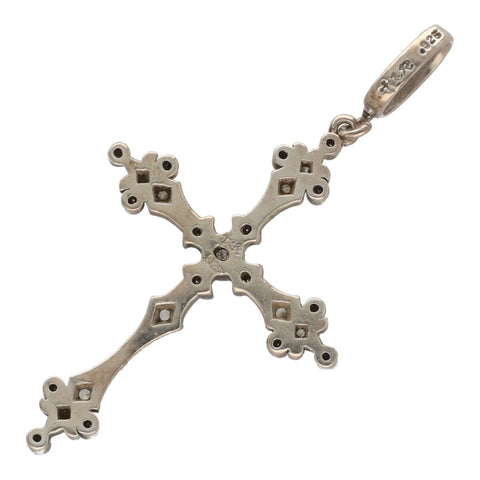 【中古】 Loree Rodkin ローリーロドキン クロス ペンダント 925 シルバー ジルコニア ネックレス トップ チャーム 23027981 RS 【中古】 Loree Rodkin ローリーロドキン クロス ペンダント 925 シルバー ジルコニア ネックレス トップ チャーム 23027981 RS