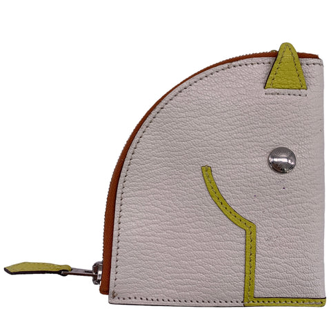 【中古】HERMES エルメス レディース パドック コインケース シェーブル ホワイト Y刻印(2020年頃製造) 23028000 MK 【中古】HERMES エルメス レディース パドック コインケース シェーブル ホワイト Y刻印(2020年頃製造) 23028000 MK