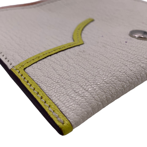 【中古】HERMES エルメス レディース パドック コインケース シェーブル ホワイト Y刻印(2020年頃製造) 23028000 MK 【中古】HERMES エルメス レディース パドック コインケース シェーブル ホワイト Y刻印(2020年頃製造) 23028000 MK