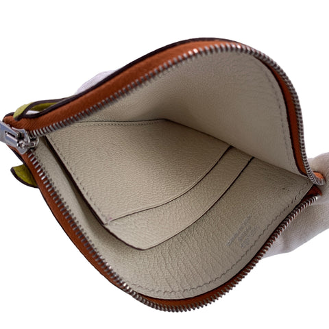 【中古】HERMES エルメス レディース パドック コインケース シェーブル ホワイト Y刻印(2020年頃製造) 23028000 MK 【中古】HERMES エルメス レディース パドック コインケース シェーブル ホワイト Y刻印(2020年頃製造) 23028000 MK