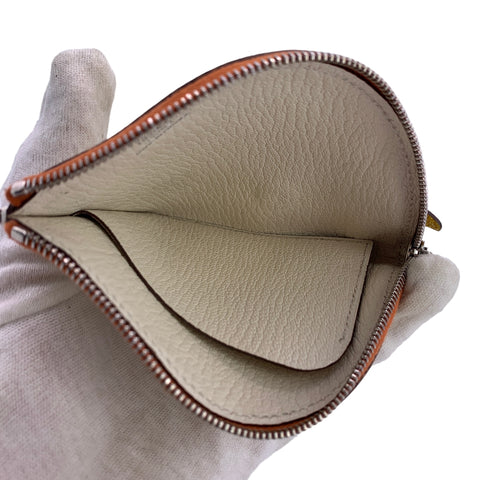 【中古】HERMES エルメス レディース パドック コインケース シェーブル ホワイト Y刻印(2020年頃製造) 23028000 MK 【中古】HERMES エルメス レディース パドック コインケース シェーブル ホワイト Y刻印(2020年頃製造) 23028000 MK