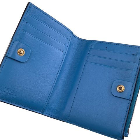 【中古】 Fendi フェンディ メンズ財布 コンパクトウォレット ブルー 23029010 NT 【中古】 Fendi フェンディ メンズ財布 コンパクトウォレット ブルー 23029010 NT