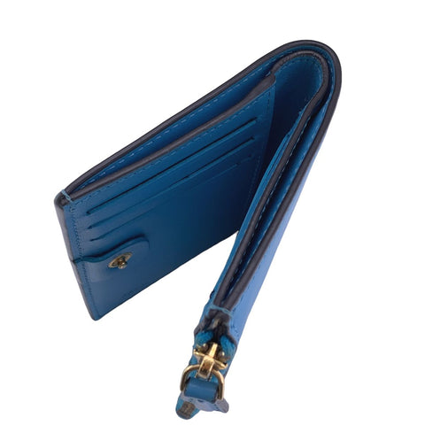 【中古】 Fendi フェンディ メンズ財布 コンパクトウォレット ブルー 23029010 NT 【中古】 Fendi フェンディ メンズ財布 コンパクトウォレット ブルー 23029010 NT