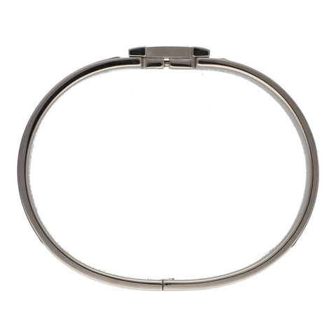 【中古】 HERMES エルメス クリッククラック PM ブラウン シルバー バングル ブレスレット 23029118 RS 【中古】 HERMES エルメス クリッククラック PM ブラウン シルバー バングル ブレスレット 23029118 RS