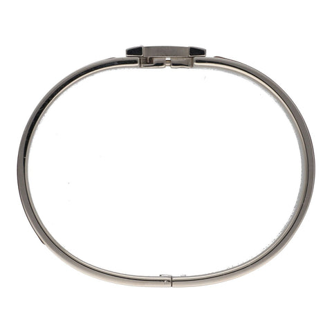 【中古】 HERMES エルメス クリッククラック PM ブラウン シルバー バングル ブレスレット 23029118 RS 【中古】 HERMES エルメス クリッククラック PM ブラウン シルバー バングル ブレスレット 23029118 RS