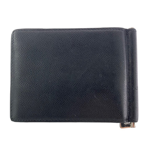 【中古】 Saint Laurent サンローラン ビルクリップウォレット マネークリップ付 カードケース 黒 レザー 378005BTY0N1000 23032475 AS 【中古】 Saint Laurent サンローラン ビルクリップウォレット マネークリップ付 カードケース 黒 レザー 378005BTY0N1000 23032475 AS