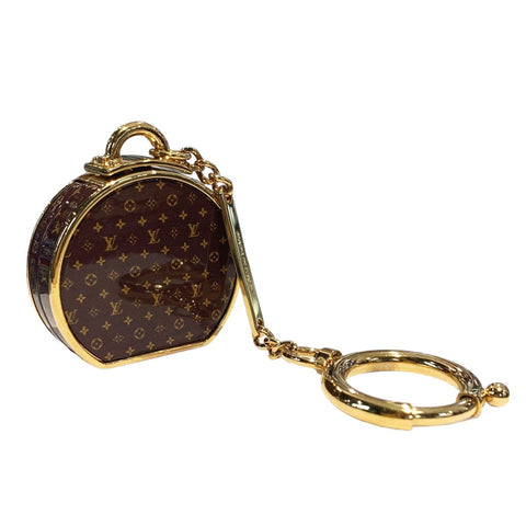 【中古】 LOUIS VUITTON ルイ・ヴィトン キーホルダー ポルトクレ M62230 ボワット シャポー ミラー 23032517 AK 【中古】 LOUIS VUITTON ルイ・ヴィトン キーホルダー ポルトクレ M62230 ボワット シャポー ミラー 23032517 AK