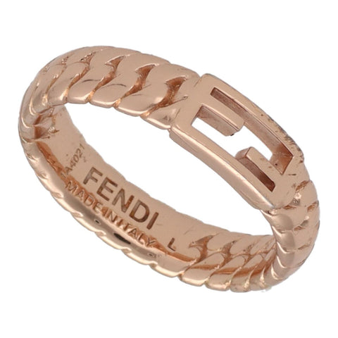 【中古】 Fendi フェンディ バゲット リング 8AG983B08F0CJ4 16.5号 ローズゴールド 指輪 23036208DS 【中古】 Fendi フェンディ バゲット リング 8AG983B08F0CJ4 16.5号 ローズゴールド 指輪 23036208DS