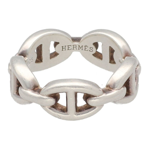 【中古】 HERMES エルメス シェーヌダンクル アンシェネPM リング #52 SV925 シルバー 指輪 23037410 DS 【中古】 HERMES エルメス シェーヌダンクル アンシェネPM リング #52 SV925 シルバー 指輪 23037410 DS