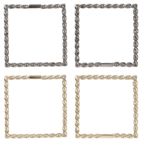 【中古】CHANEL シャネル バングル B15P ココマーク チェーン スクエア 三連 メタル ゴージャス ドレス 23037476 MK 【中古】CHANEL シャネル バングル B15P ココマーク チェーン スクエア 三連 メタル ゴージャス ドレス 23037476 MK