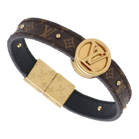 【中古】 LOUIS VUITTON ルイヴィトン ブレスレット・LVサークル リバーシブル M6173F モノグラム ノワール ブラック 23037502 DS 【中古】 LOUIS VUITTON ルイヴィトン ブレスレット・LVサークル リバーシブル M6173F モノグラム ノワール ブラック 23037502 DS