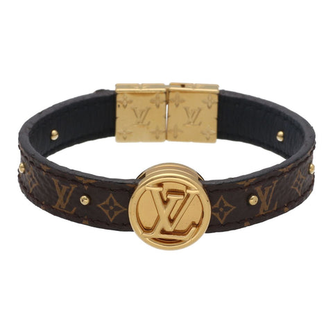 【中古】 LOUIS VUITTON ルイヴィトン ブレスレット・LVサークル リバーシブル M6173F モノグラム ノワール ブラック 23037502 DS 【中古】 LOUIS VUITTON ルイヴィトン ブレスレット・LVサークル リバーシブル M6173F モノグラム ノワール ブラック 23037502 DS
