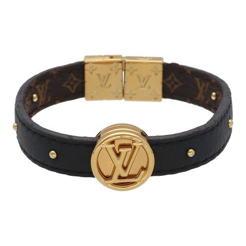 【中古】 LOUIS VUITTON ルイヴィトン ブレスレット・LVサークル リバーシブル M6173F モノグラム ノワール ブラック 23037502 DS 【中古】 LOUIS VUITTON ルイヴィトン ブレスレット・LVサークル リバーシブル M6173F モノグラム ノワール ブラック 23037502 DS