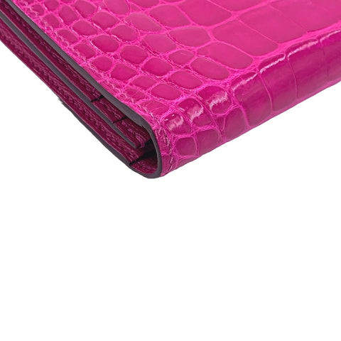 【中古】 HERMES エルメス ベアンスフレ メンズ 財布 アリゲーター 長財布 二つ折り財布 D刻印 クロコダイル パープル 23038019 AO 【中古】 HERMES エルメス ベアンスフレ メンズ 財布 アリゲーター 長財布 二つ折り財布 D刻印 クロコダイル パープル 23038019 AO