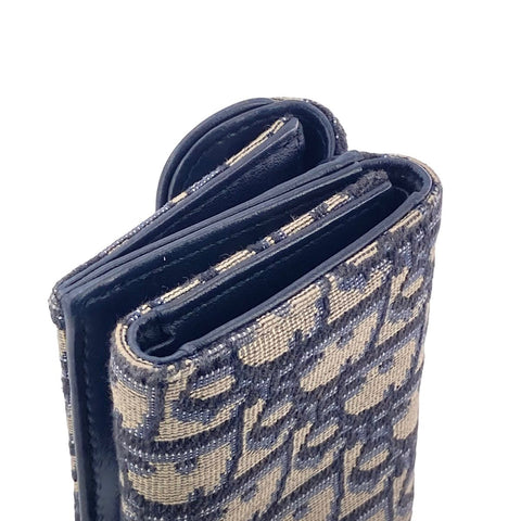 【中古】 Christian Dior クリスチャン・ディオール サドルコンパクトウォレット セット オブリーク S5653CTZQ 3つ折り財布 23040944 AS 【中古】 Christian Dior クリスチャン・ディオール サドルコンパクトウォレット セット オブリーク S5653CTZQ 3つ折り財布 23040944 AS