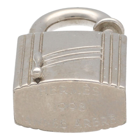 【中古】 HERMES エルメス バッグ用ロック カデナ シルバー 21012448 YM 【中古】 HERMES エルメス バッグ用ロック カデナ シルバー 21012448 YM