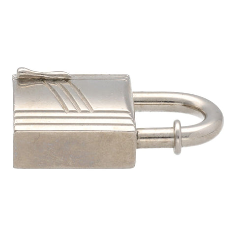 【中古】 HERMES エルメス バッグ用ロック カデナ シルバー 21012448 YM 【中古】 HERMES エルメス バッグ用ロック カデナ シルバー 21012448 YM