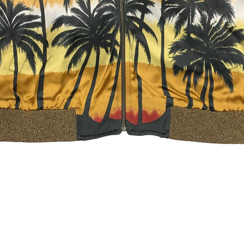 【中古】 Saint Laurent サンローラン サンセット パームツリー スーベニアジャケット 415814 Y548K 16SS ブルゾン スパンコール 総柄 トラックジャケット 21042951 AO 【中古】 Saint Laurent サンローラン サンセット パームツリー スーベニアジャケット 415814 Y548K 16SS ブルゾン スパンコール 総柄 トラックジャケット 21042951 AO