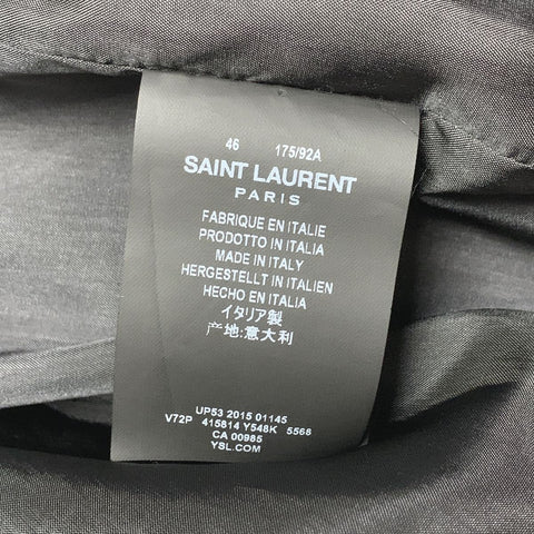 【中古】 Saint Laurent サンローラン サンセット パームツリー スーベニアジャケット 415814 Y548K 16SS ブルゾン スパンコール 総柄 トラックジャケット 21042951 AO 【中古】 Saint Laurent サンローラン サンセット パームツリー スーベニアジャケット 415814 Y548K 16SS ブルゾン スパンコール 総柄 トラックジャケット 21042951 AO